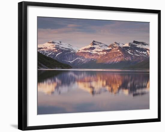 Norway, Northern Country, Ballangen, Efjorden, Isfjellet-Rainer Mirau-Framed Photographic Print