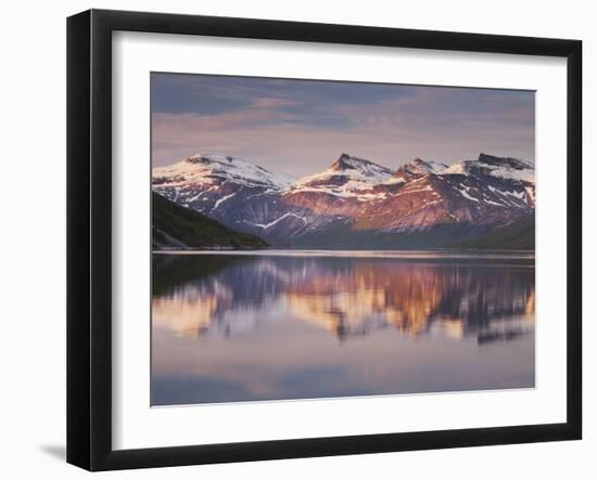 Norway, Northern Country, Ballangen, Efjorden, Isfjellet-Rainer Mirau-Framed Photographic Print