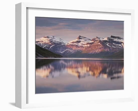 Norway, Northern Country, Ballangen, Efjorden, Isfjellet-Rainer Mirau-Framed Photographic Print