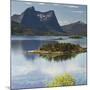 Norway, Northern Country, Lofoten, Ballangen, Efjorden, Kjerringvikstraumen, Stortinden-Rainer Mirau-Mounted Photographic Print