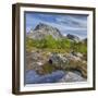 Norway, Northern Country, Lofoten, Ballangen, Saetran, Efjorden, Huglhornet-Rainer Mirau-Framed Photographic Print