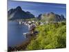 Norway, Northern Country, Lofoten, Moskenesoya, Pure, to Pure Fjords, Hamnoya-Rainer Mirau-Mounted Photographic Print
