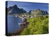 Norway, Northern Country, Lofoten, Moskenesoya, Pure, to Pure Fjords, Hamnoya-Rainer Mirau-Stretched Canvas