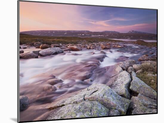 Norway, Northern Country, Saltfjellet Svartisen National Park, Luonosvagge, River Semska-Rainer Mirau-Mounted Photographic Print