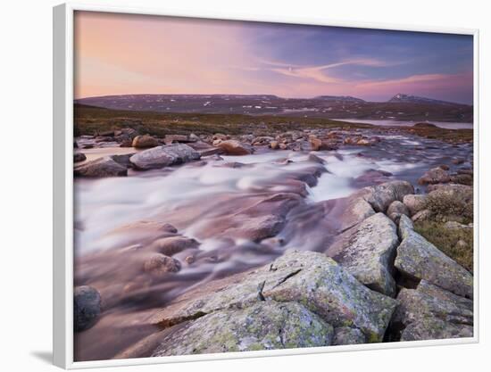 Norway, Northern Country, Saltfjellet Svartisen National Park, Luonosvagge, River Semska-Rainer Mirau-Framed Photographic Print