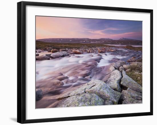 Norway, Northern Country, Saltfjellet Svartisen National Park, Luonosvagge, River Semska-Rainer Mirau-Framed Photographic Print