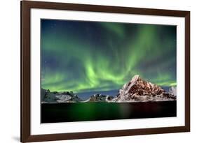 Norway, Northern Lights, Aurora Borealis-Bernd Rommelt-Framed Photographic Print