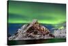 Norway, Northern Lights, Aurora Borealis-Bernd Rommelt-Stretched Canvas