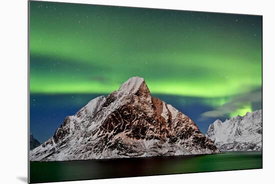 Norway, Northern Lights, Aurora Borealis-Bernd Rommelt-Mounted Photographic Print