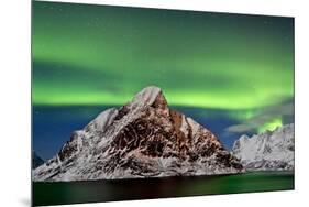 Norway, Northern Lights, Aurora Borealis-Bernd Rommelt-Mounted Photographic Print