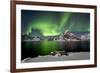 Norway, Northern Lights, Aurora Borealis-Bernd Rommelt-Framed Photographic Print