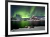 Norway, Northern Lights, Aurora Borealis-Bernd Rommelt-Framed Photographic Print