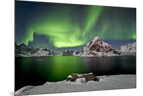 Norway, Northern Lights, Aurora Borealis-Bernd Rommelt-Mounted Photographic Print