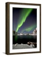 Norway, Northern Lights, Aurora Borealis-Bernd Rommelt-Framed Photographic Print