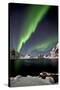 Norway, Northern Lights, Aurora Borealis-Bernd Rommelt-Stretched Canvas