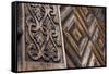 Norway, Oslo. Historic Hand Carved Wooden Loft-Cindy Miller Hopkins-Framed Stretched Canvas