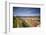 Norway, Ostfold County, Halden, town view from Fredriksten Fortress-Walter Bibikow-Framed Photographic Print