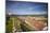 Norway, Ostfold County, Halden, town view from Fredriksten Fortress-Walter Bibikow-Mounted Photographic Print