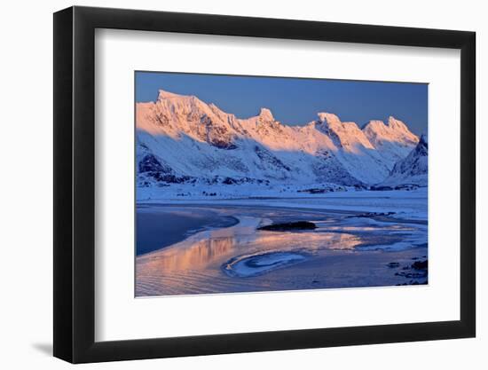 Norway, Province Northern Country, Beach Close Yttersand-Bernd Rommelt-Framed Photographic Print