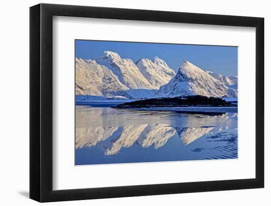Norway, Province Northern Country, Beach Close Yttersand-Bernd Rommelt-Framed Photographic Print