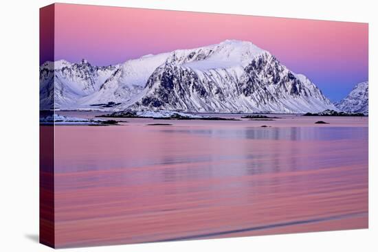 Norway, Province Northern Country, Beach Close Yttersand-Bernd Rommelt-Stretched Canvas