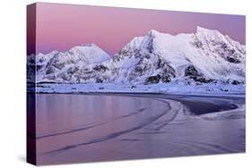 Norway, Province Northern Country, Beach Close Yttersand-Bernd Rommelt-Stretched Canvas