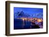 Norway, Province Northern Country, Lofoten, Moskenesoya, Pure-Bernd Rommelt-Framed Photographic Print