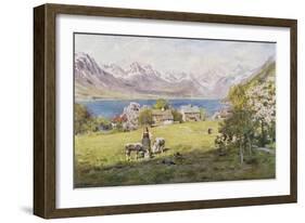 Norway, Romsdal 1914-A Heaton Cooper-Framed Art Print