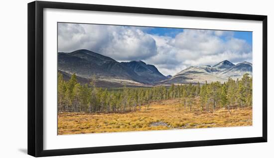 Norway, Rondane National Park, Mountain Landscape-Rainer Mirau-Framed Photographic Print