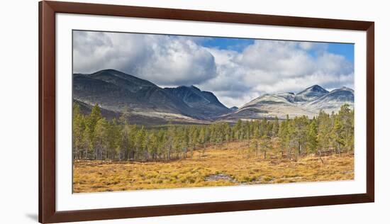 Norway, Rondane National Park, Mountain Landscape-Rainer Mirau-Framed Photographic Print