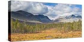 Norway, Rondane National Park, Mountain Landscape-Rainer Mirau-Stretched Canvas