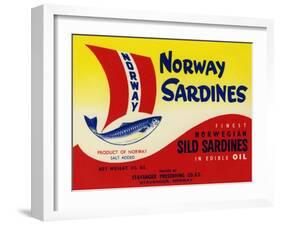 Norway Sardines-null-Framed Art Print