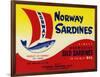 Norway Sardines-null-Framed Art Print