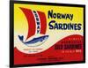 Norway Sardines-null-Framed Art Print