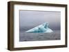 Norway, Spitsbergen. Iceberg Floating Along the Coast in Summer-Steve Kazlowski-Framed Premium Photographic Print