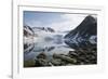 Norway, Spitsbergen, Sallyhammna. Vertebrae of a Fin Whale on a Beach-Steve Kazlowski-Framed Photographic Print