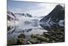 Norway, Spitsbergen, Sallyhammna. Vertebrae of a Fin Whale on a Beach-Steve Kazlowski-Mounted Photographic Print