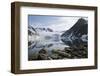 Norway, Spitsbergen, Sallyhammna. Vertebrae of a Fin Whale on a Beach-Steve Kazlowski-Framed Photographic Print