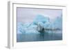 Norway. Svalbard. Brasvelbreen. Turquoise Ice Bergs in the Calm Water-Inger Hogstrom-Framed Photographic Print