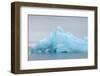 Norway. Svalbard. Brasvelbreen. Turquoise Ice Bergs in the Calm Water-Inger Hogstrom-Framed Photographic Print