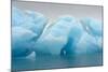 Norway. Svalbard. Brasvelbreen. Turquoise Ice Bergs in the Calm Water-Inger Hogstrom-Mounted Photographic Print