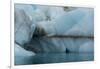 Norway. Svalbard. Brasvelbreen. Turquoise Ice Bergs in the Calm Water-Inger Hogstrom-Framed Photographic Print