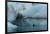 Norway. Svalbard. Brasvelbreen. Turquoise Ice Bergs in the Calm Water-Inger Hogstrom-Framed Photographic Print