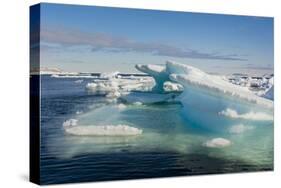 Norway. Svalbard. Drift Ice-Inger Hogstrom-Stretched Canvas