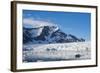 Norway. Svalbard. Hornsund. Burgerbutka. Paier Glacier-Inger Hogstrom-Framed Photographic Print