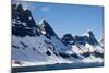 Norway. Svalbard. Hornsund. Dramatic Cliffs Tower over the Sound-Inger Hogstrom-Mounted Photographic Print