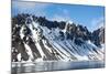 Norway. Svalbard. Hornsund. Heavily Eroded Peaks-Inger Hogstrom-Mounted Photographic Print