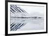 Norway, Svalbard, Monacobreen Glacier, Reflections of Mountains and Glacier-Ellen Goff-Framed Photographic Print