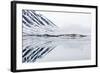 Norway, Svalbard, Monacobreen Glacier, Reflections of Mountains and Glacier-Ellen Goff-Framed Photographic Print