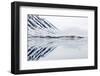 Norway, Svalbard, Monacobreen Glacier, Reflections of Mountains and Glacier-Ellen Goff-Framed Photographic Print